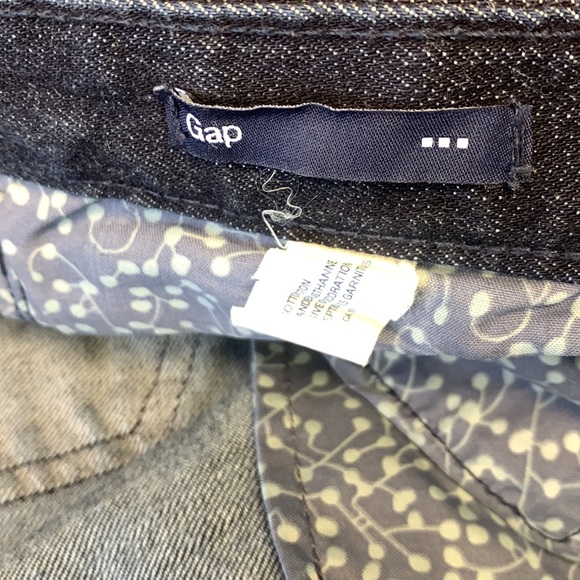 Gap Straight Leg Low Rise Jeans